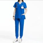 IFE UNIFORMS: Breathable 8-Pocket Unisex Scrubs Set – Comfortable & Durable Medical Uniform